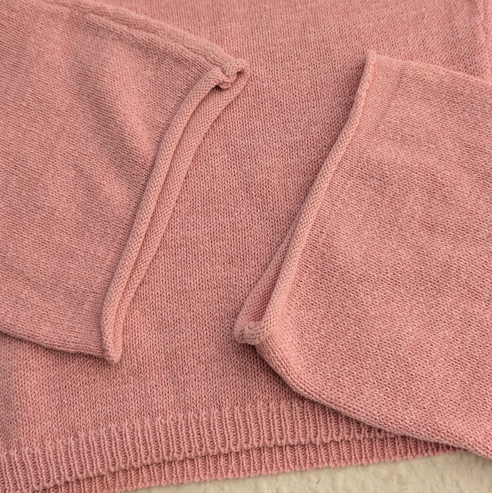 SER.O.YA | Alivia Knit Top Pale Blush Pink Size XL Retrofete Euro Chic Cropped - Picture 13 of 16